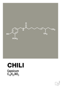 plakat: chili - battleship gray-Kemi-A1two3