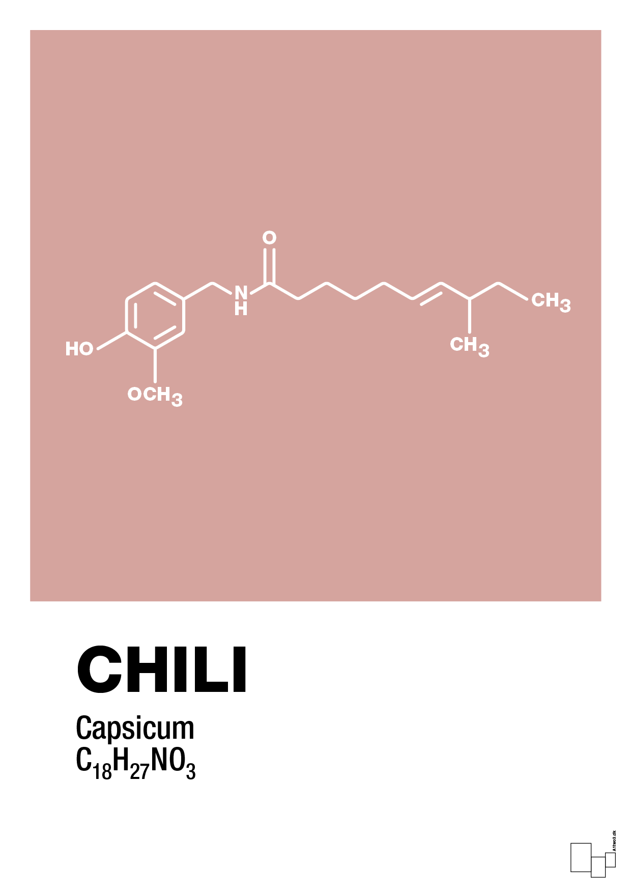 plakat: chili - bubble shell-Kemi-A1two3
