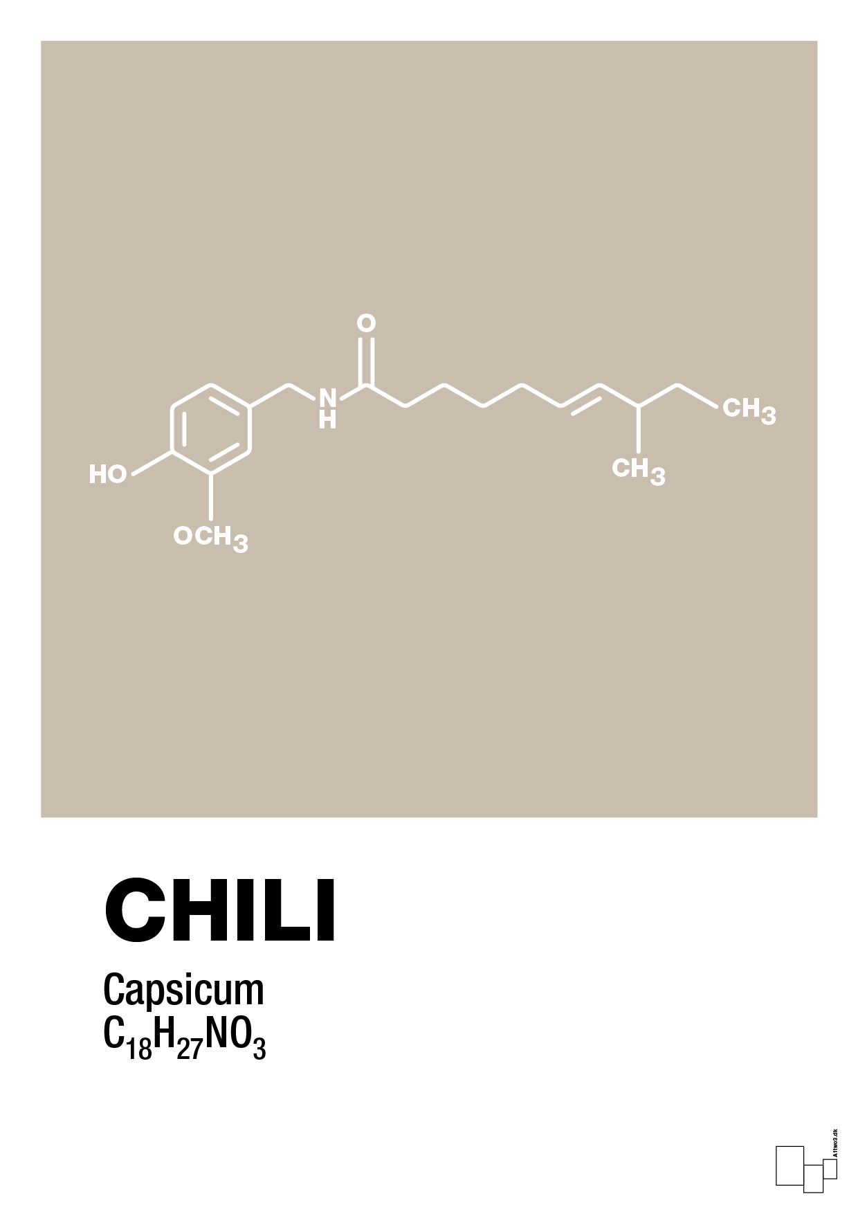 plakat: chili - creamy mushroom-Kemi-A1two3