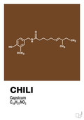 plakat: chili - dark brown-Kemi-A1two3