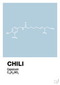 plakat: chili - heavenly blue-Kemi-A1two3