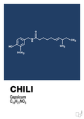 plakat: chili - lapis blue-Kemi-A1two3