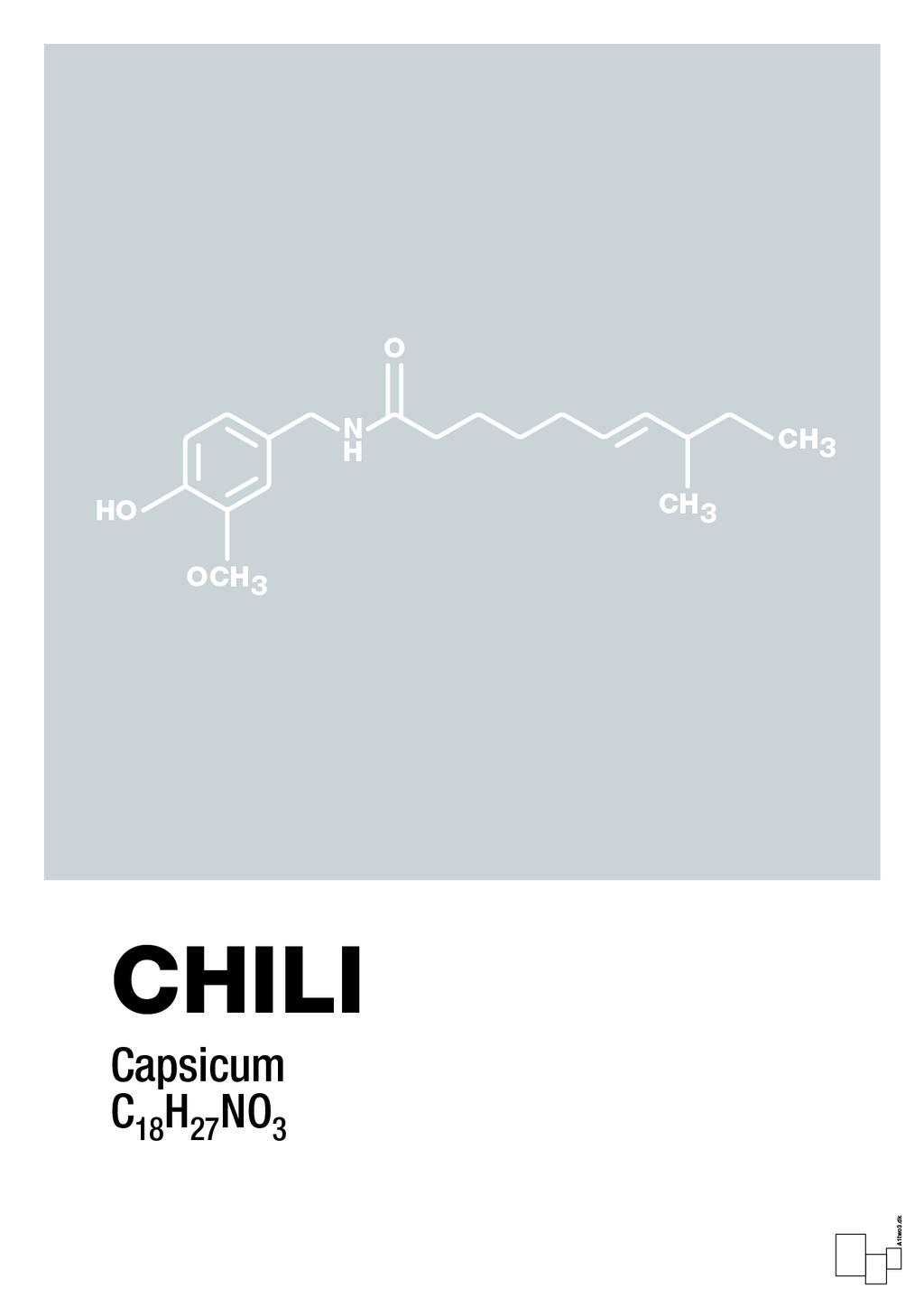 plakat: chili - light drizzle-Kemi-A1two3