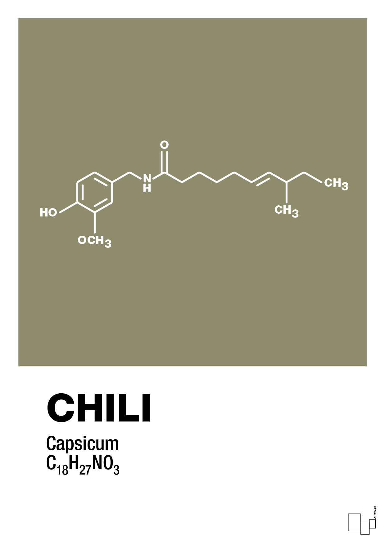 plakat: chili - misty forrest-Kemi-A1two3