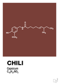 plakat: chili - red pepper-Kemi-A1two3