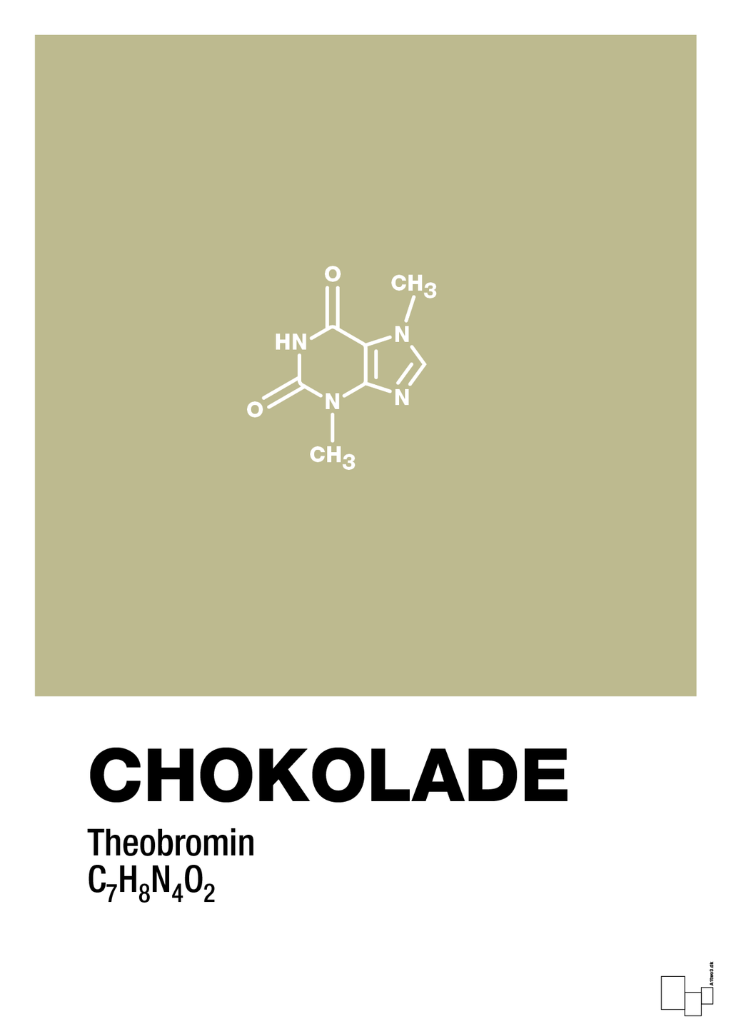 plakat: chokolade - back to nature-Kemi-A1two3