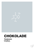 plakat: chokolade - light drizzle-Kemi-A1two3