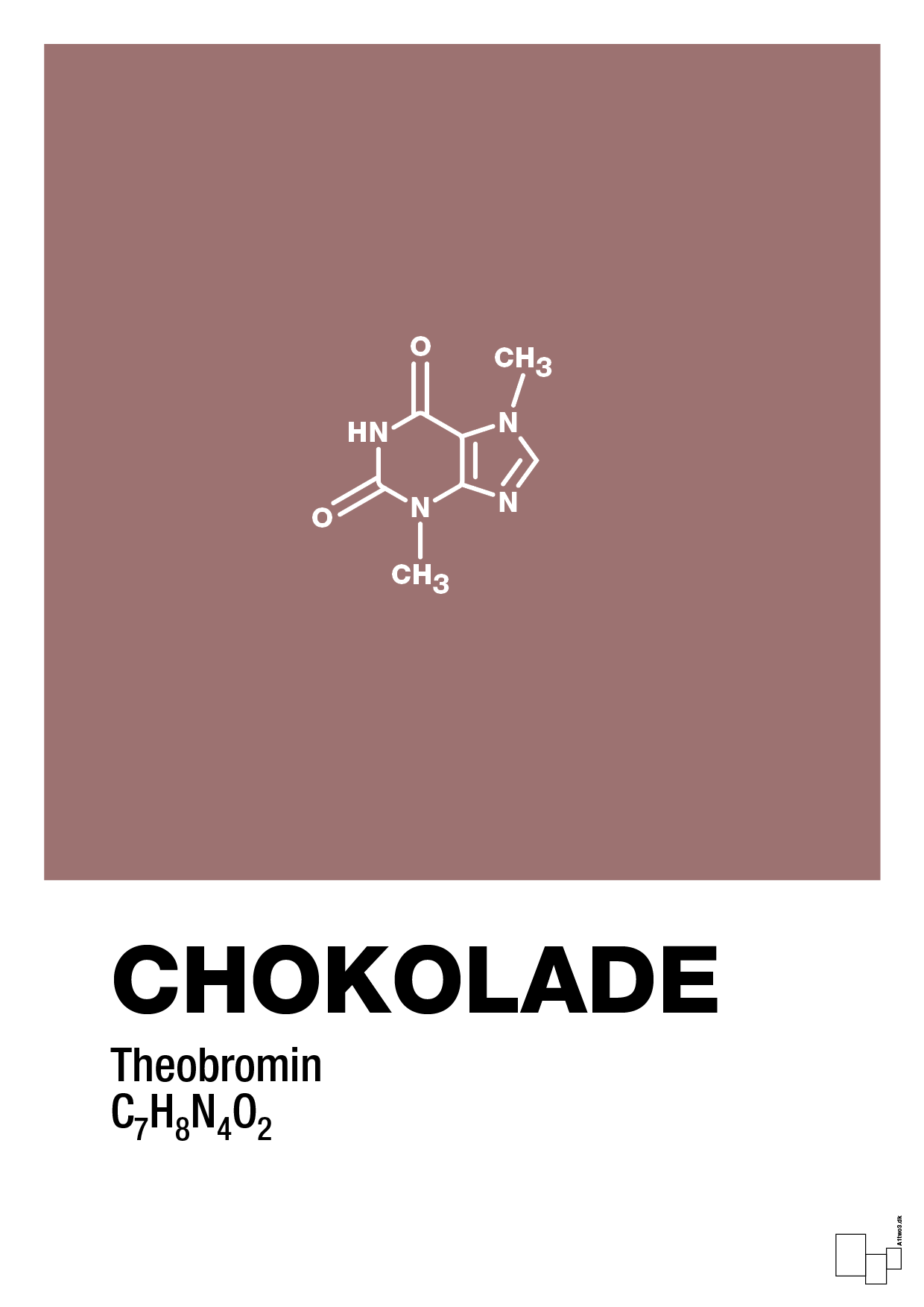 plakat: chokolade - plum-Kemi-A1two3