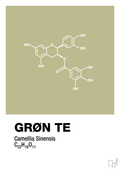 plakat: grøn te - back to nature-Kemi-A1two3