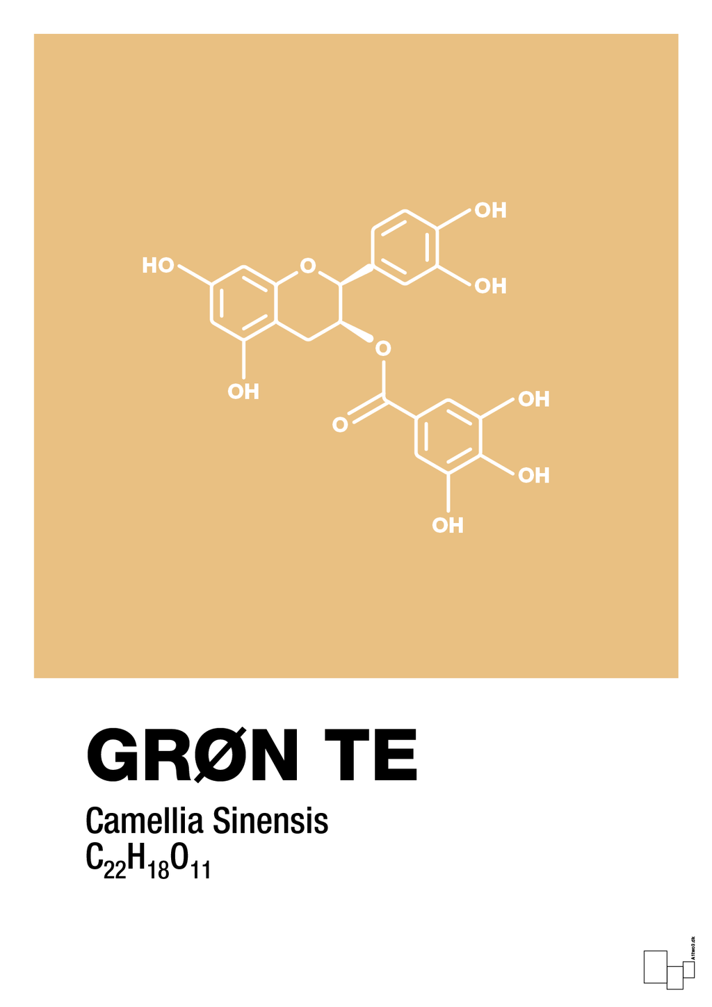 plakat: grøn te - charismatic-Kemi-A1two3