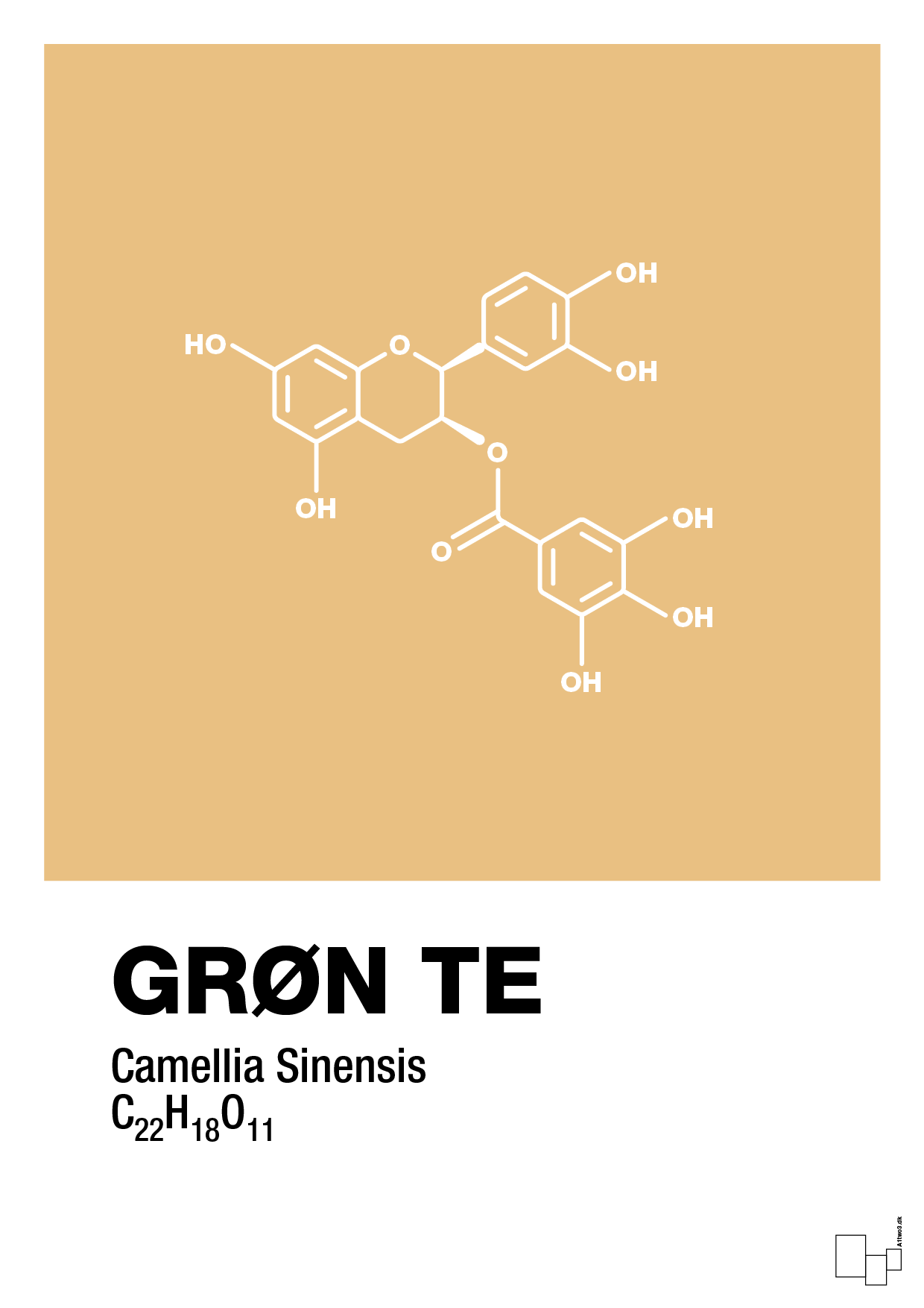 plakat: grøn te - charismatic-Kemi-A1two3