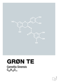plakat: grøn te - light drizzle-Kemi-A1two3