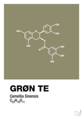 plakat: grøn te - misty forrest-Kemi-A1two3