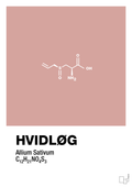 plakat: hvidløg - bubble shell-Kemi-A1two3
