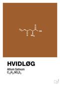 plakat: hvidløg - cognac-Kemi-A1two3