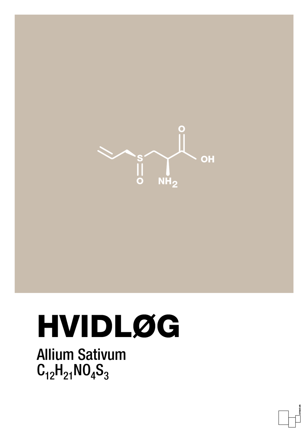 plakat: hvidløg - creamy mushroom-Kemi-A1two3