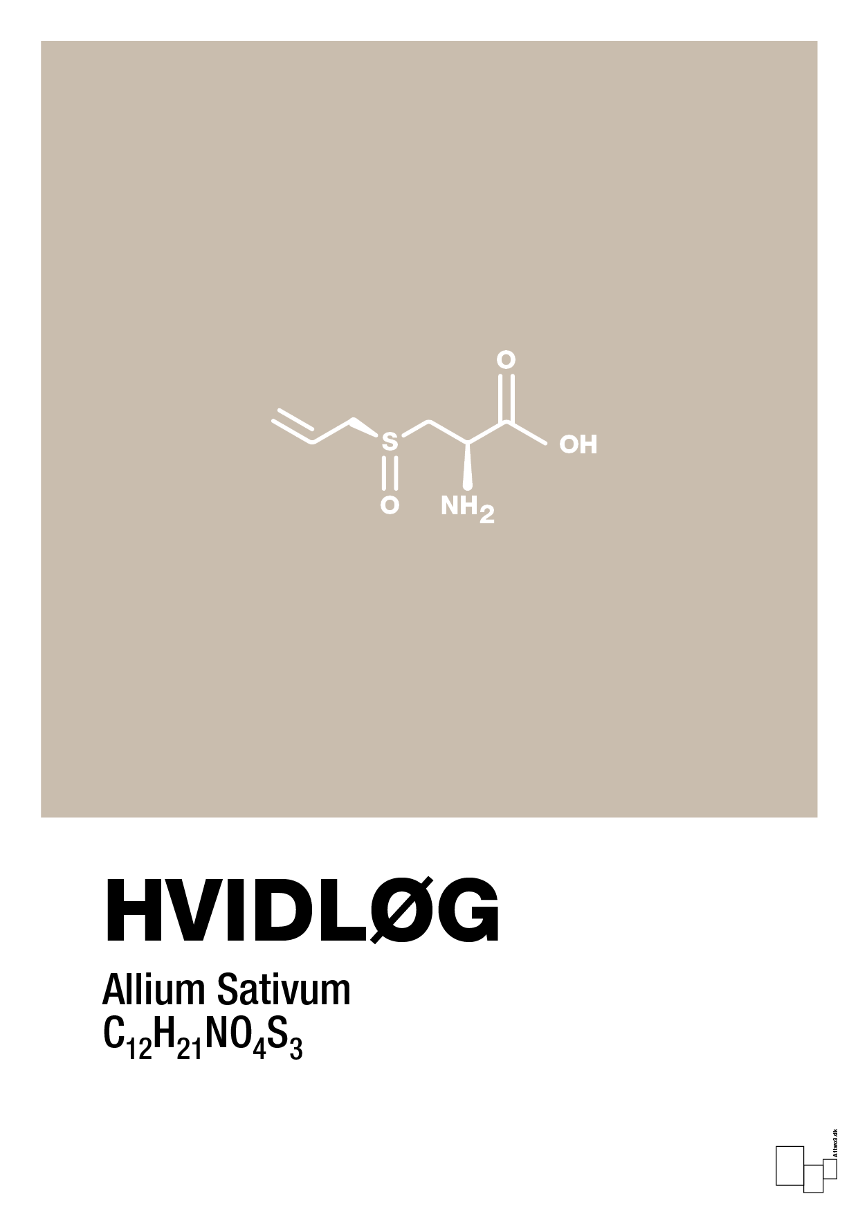 plakat: hvidløg - creamy mushroom-Kemi-A1two3