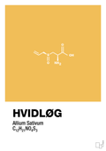 plakat: hvidløg - honeycomb-Kemi-A1two3