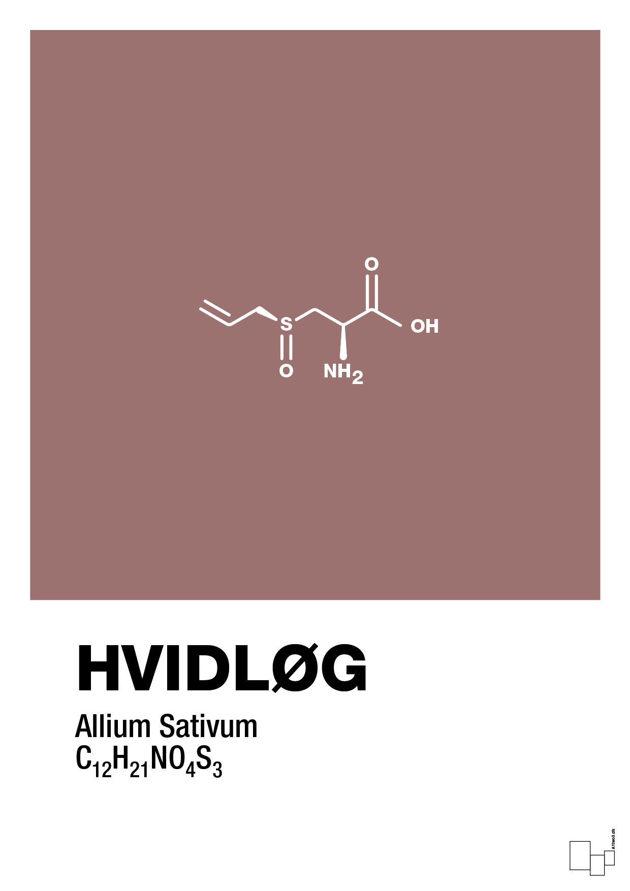 plakat: hvidløg - plum-Kemi-A1two3