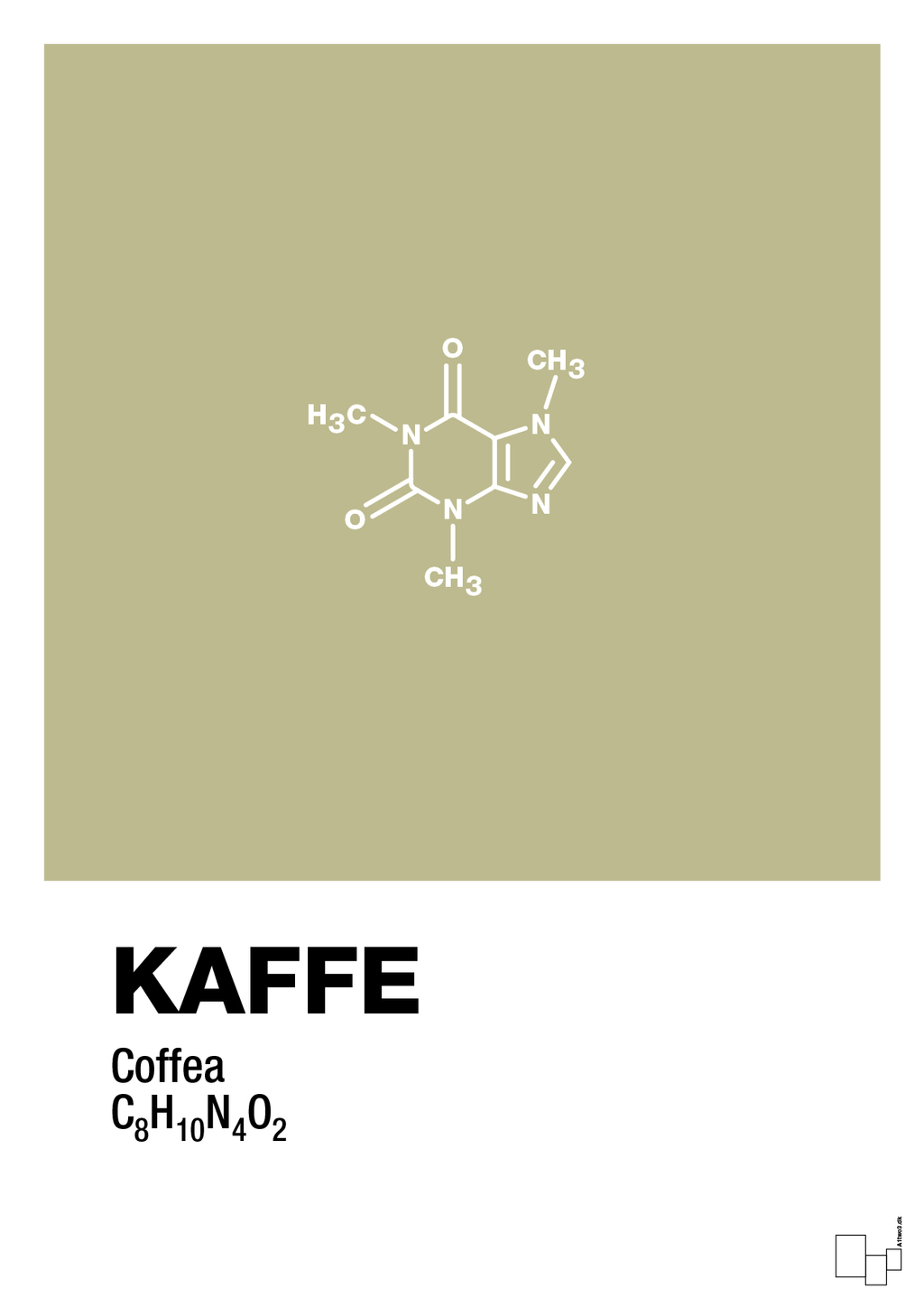 plakat: kaffe - back to nature-Kemi-A1two3
