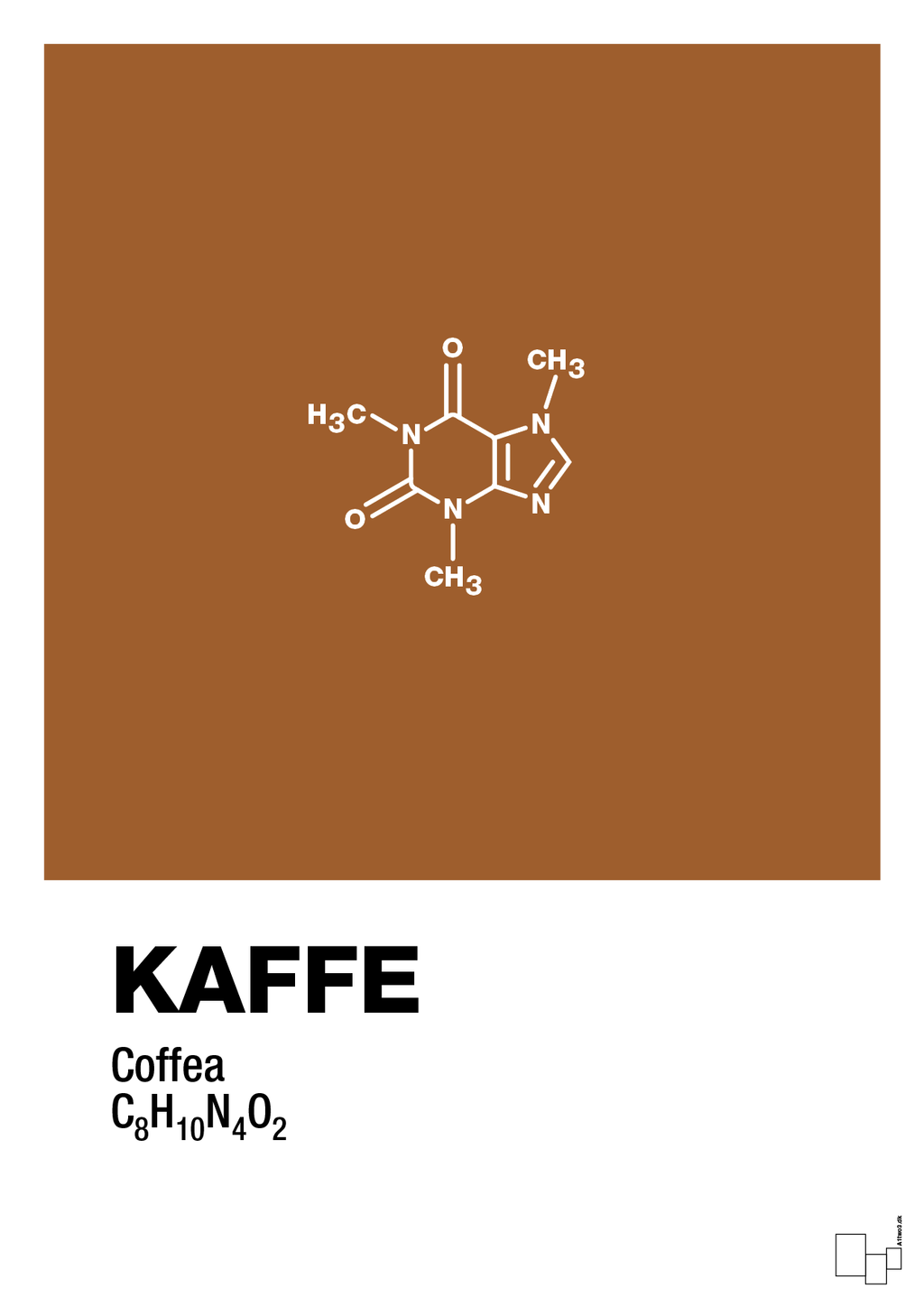 plakat: kaffe - cognac-Kemi-A1two3