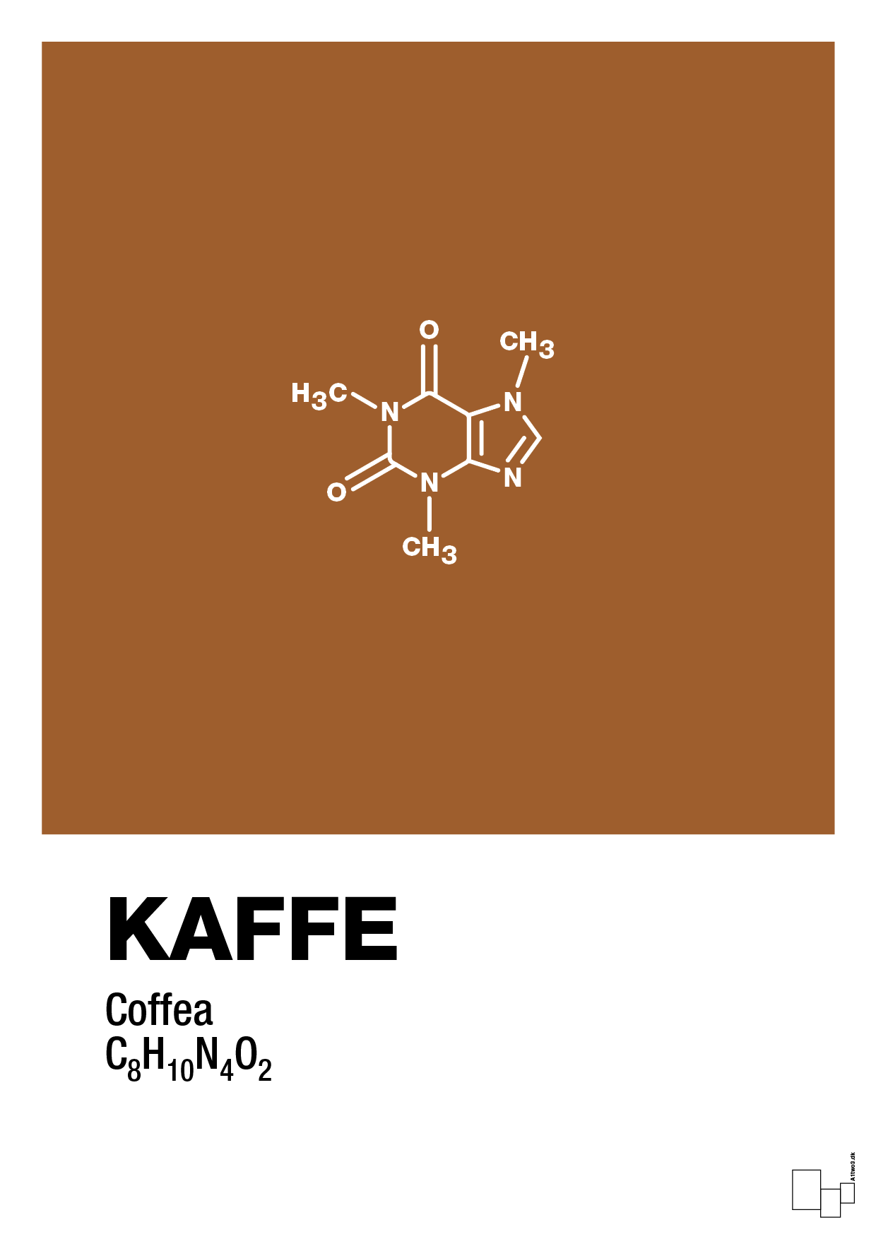 plakat: kaffe - cognac-Kemi-A1two3