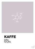 plakat: kaffe - dusty lilac-Kemi-A1two3