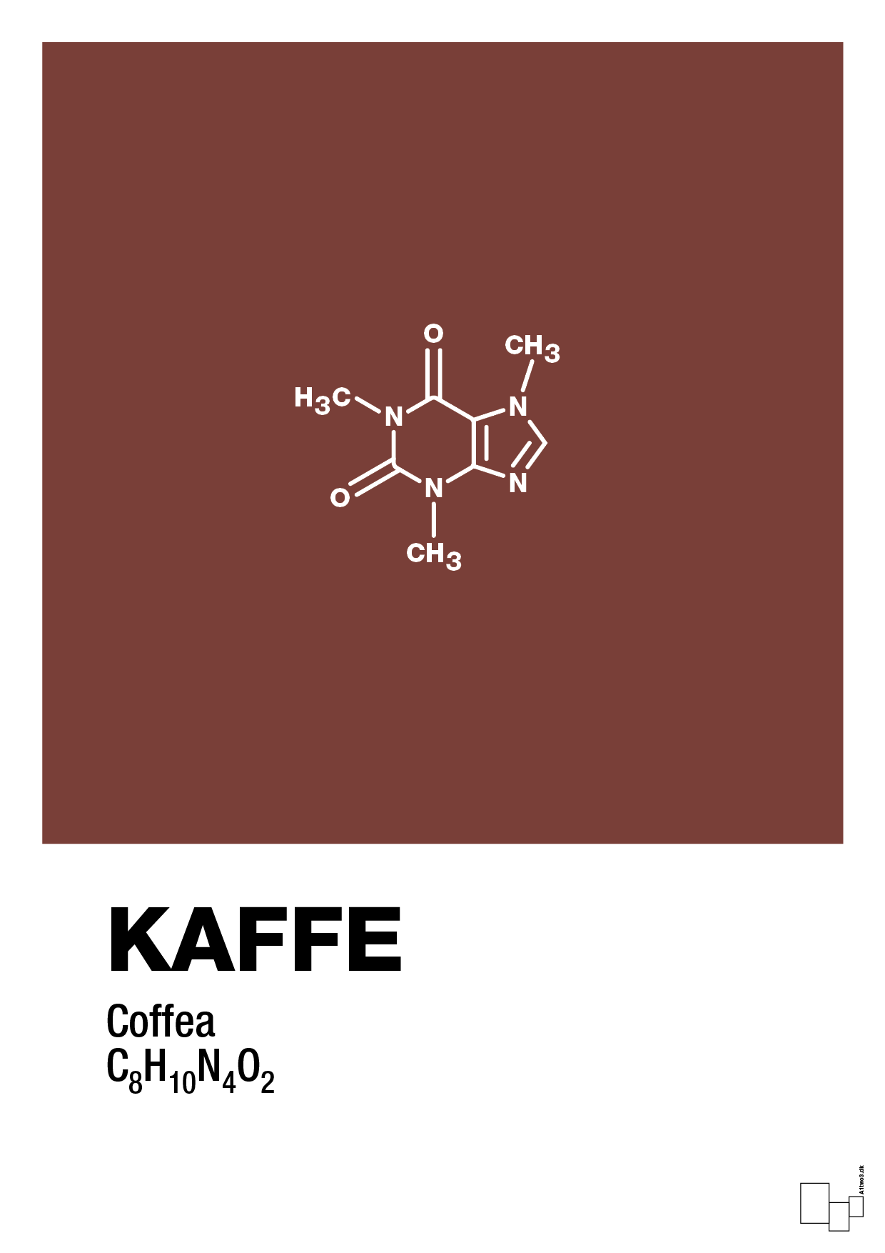 plakat: kaffe - red pepper-Kemi-A1two3