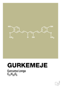 plakat: gurkemeje - back to nature-Kemi-A1two3