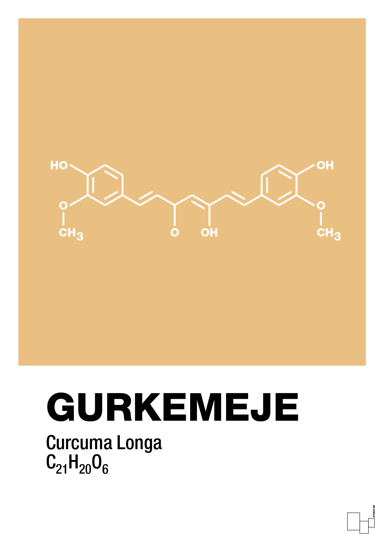 plakat: gurkemeje - charismatic-Kemi-A1two3
