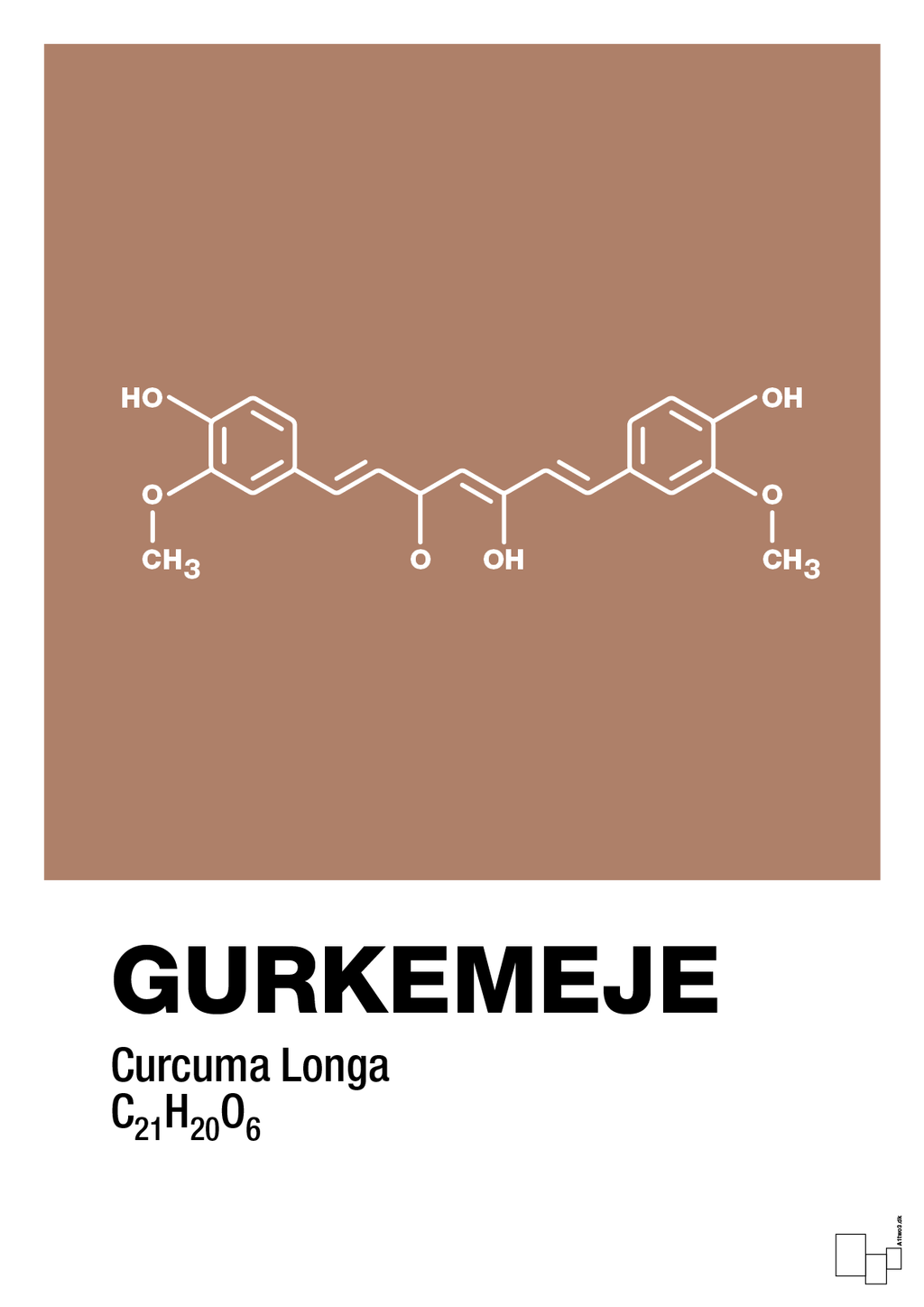 plakat: gurkemeje - cider spice-Kemi-A1two3