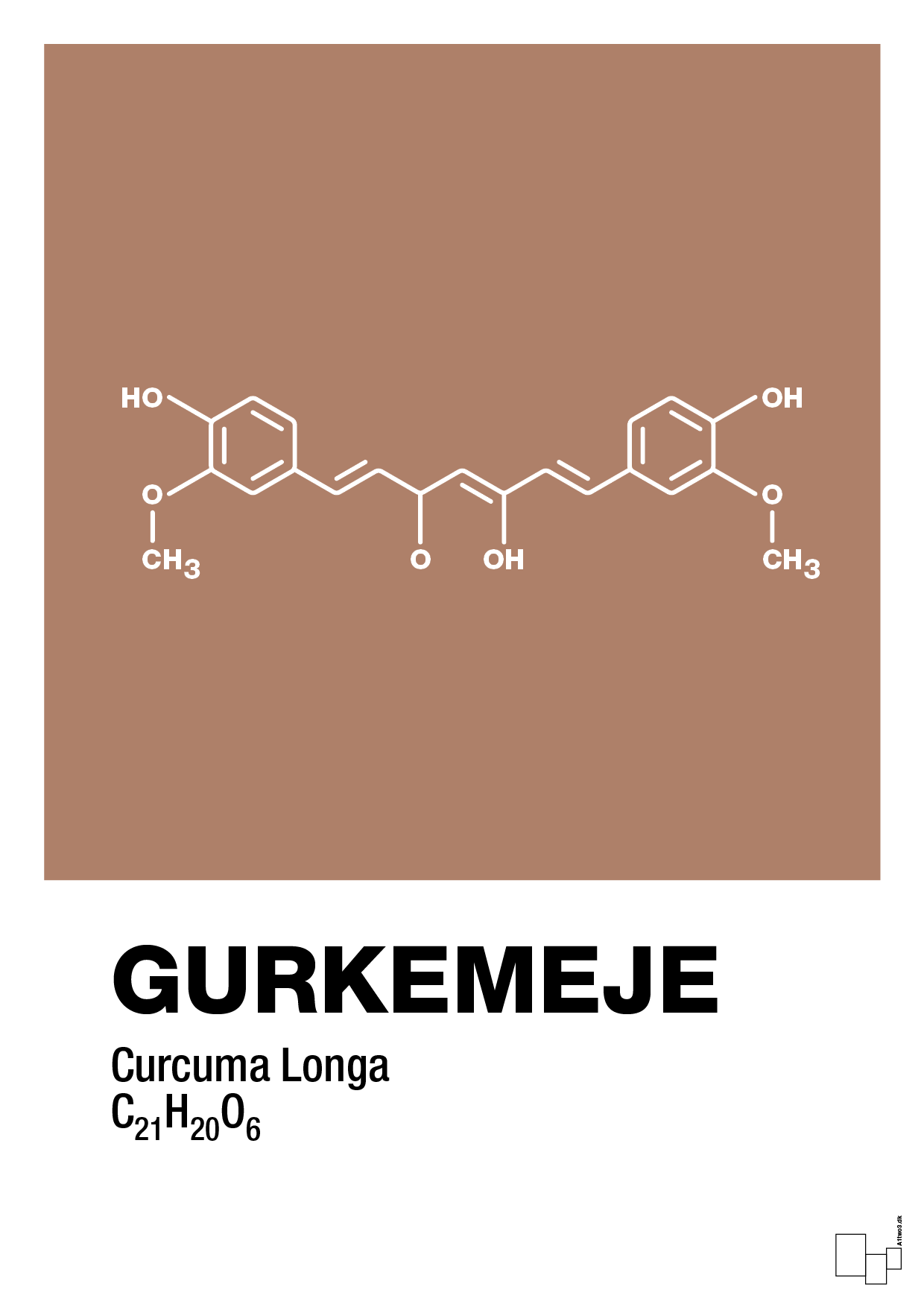 plakat: gurkemeje - cider spice-Kemi-A1two3