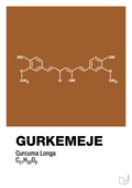 plakat: gurkemeje - cognac-Kemi-A1two3