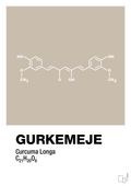 plakat: gurkemeje - creamy mushroom-Kemi-A1two3