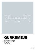 plakat: gurkemeje - light drizzle-Kemi-A1two3
