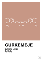 plakat: gurkemeje - powder-Kemi-A1two3