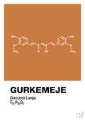 plakat: gurkemeje - rumba orange-Kemi-A1two3
