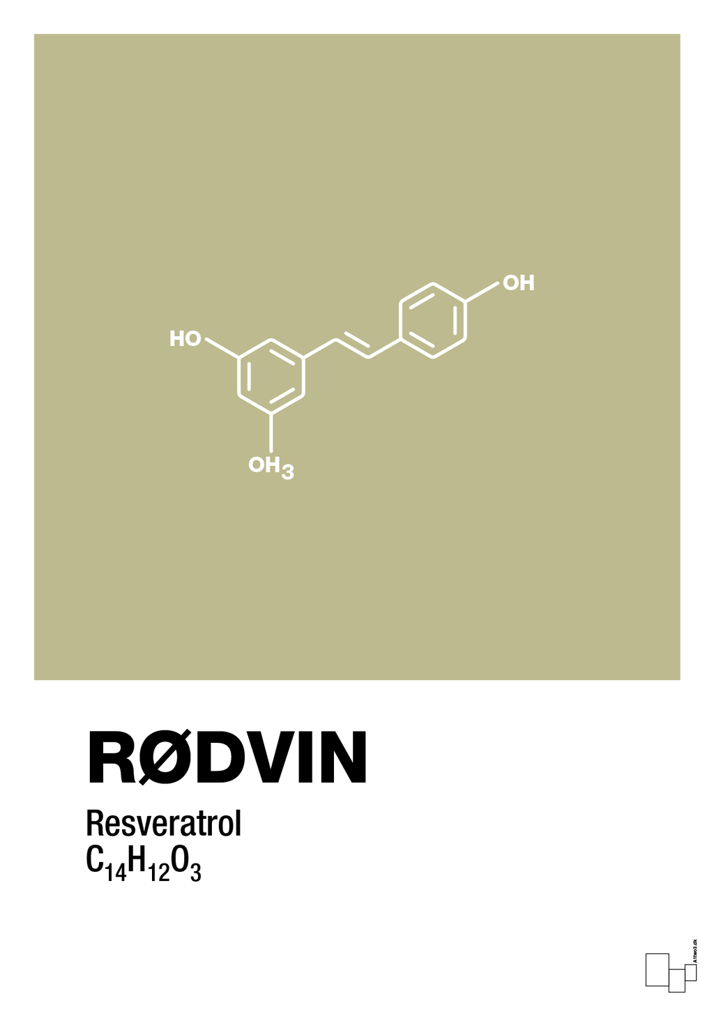 plakat: rødvin - back to nature-Kemi-A1two3
