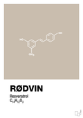 plakat: rødvin - creamy mushroom-Kemi-A1two3