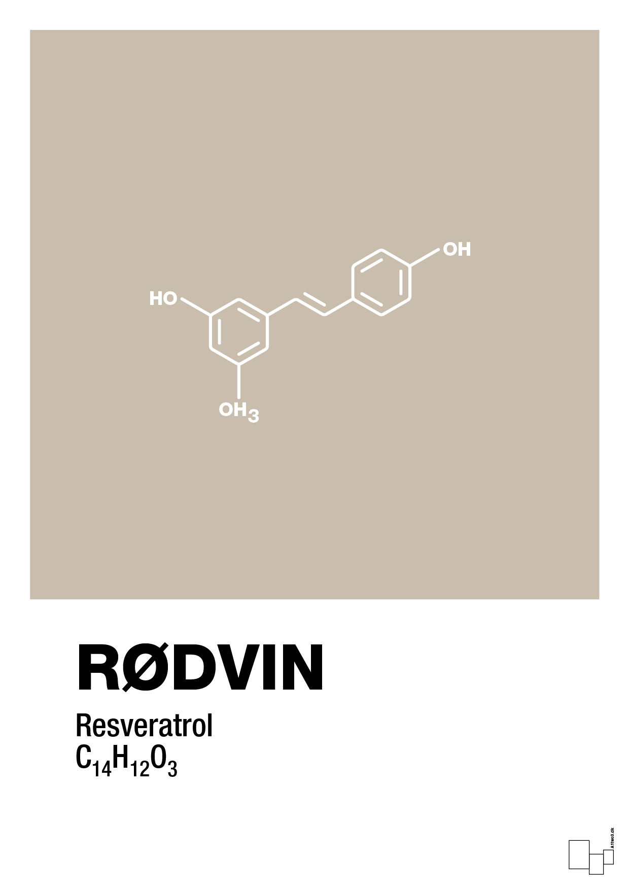 plakat: rødvin - creamy mushroom-Kemi-A1two3