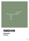 plakat: rødvin - jade-Kemi-A1two3