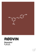 plakat: rødvin - red pepper-Kemi-A1two3