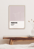 plakat: rødvin - light rose-Kemi-A1two3