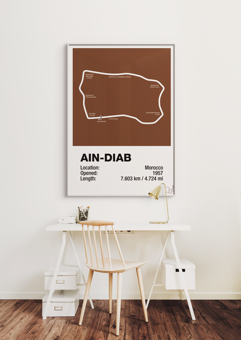 plakat: ain-diab circuit - jade-Formel 1-A1two3