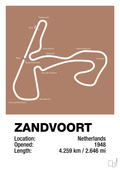 plakat: circuit zandvoort - cider spice-Formel 1-A1two3