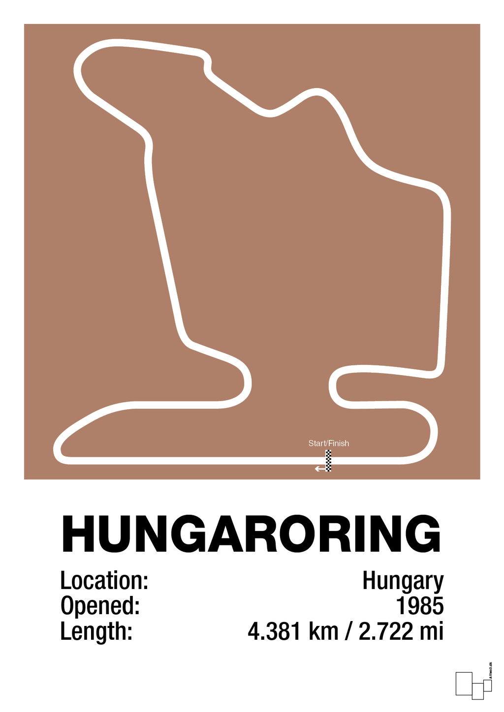 plakat: hungaroring - cider spice-Formel 1-A1two3