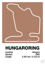 plakat: hungaroring - cider spice-Formel 1-A1two3