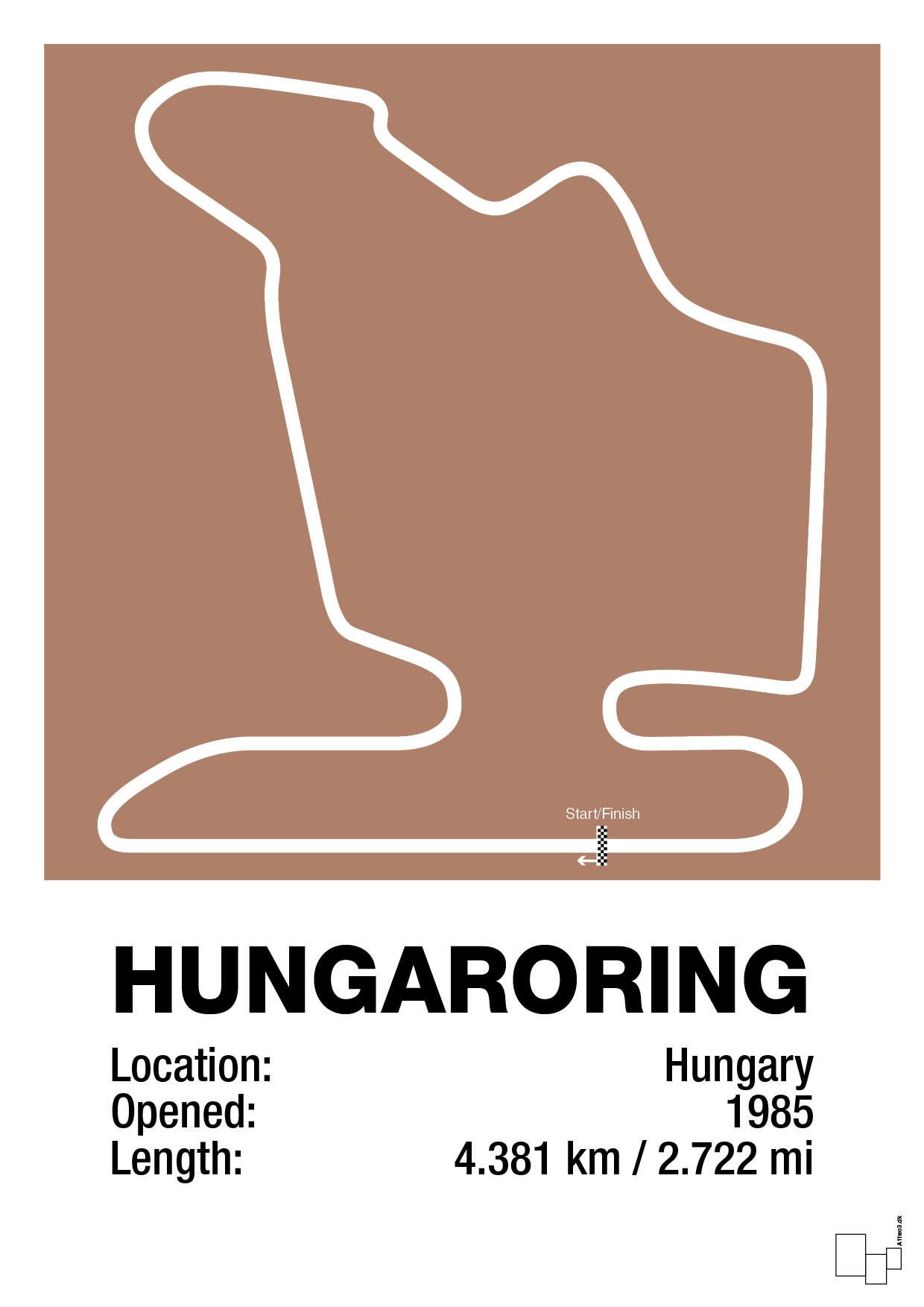 plakat: hungaroring - cider spice-Formel 1-A1two3