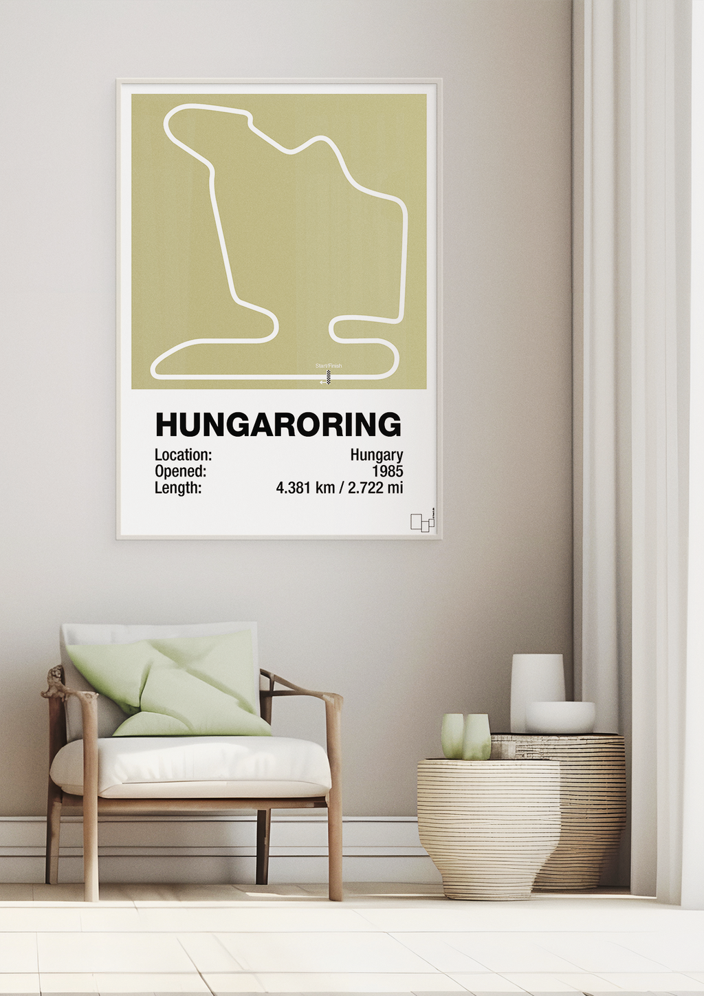 plakat: hungaroring - cider spice-Formel 1-A1two3