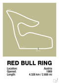 plakat: red bull ring - back to nature-Formel 1-A1two3